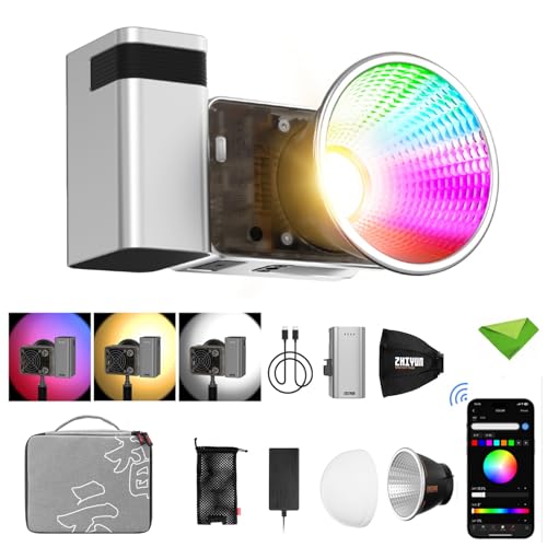 Zhiyun X60 PRO RGB バイカラー 撮影用ライト 照明機材 Zhiyun X60 PRO RGB バイカラー 撮影用ライト 照明機材 Amazon.com